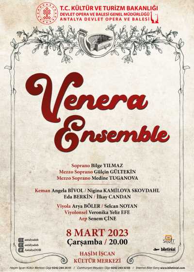 Venera Ensemble, Antalya Devlet Opera ve Balesi